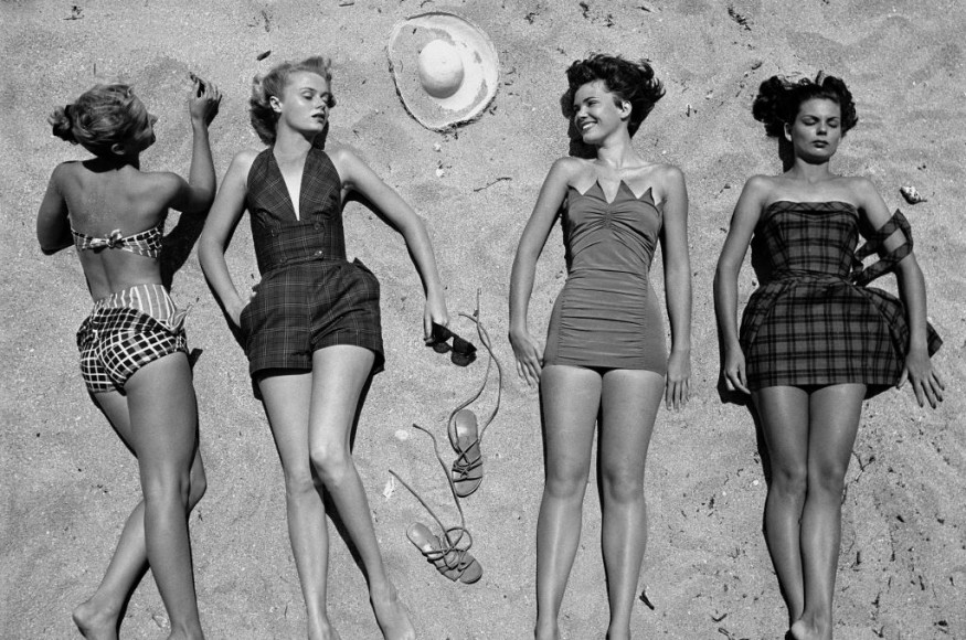 "Beach Fashions" Miami, Florida April 4, 1950 Photo by Nina Leen
