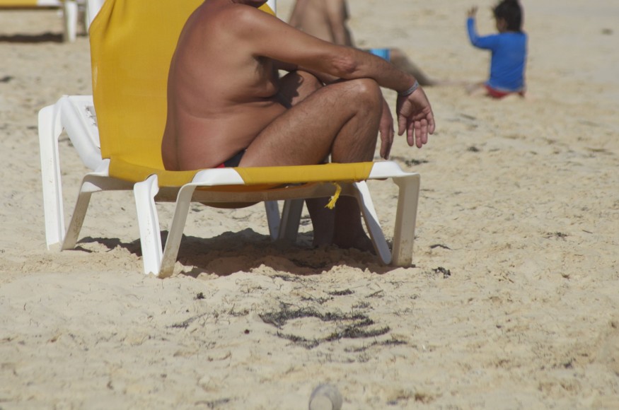 speedo on beach