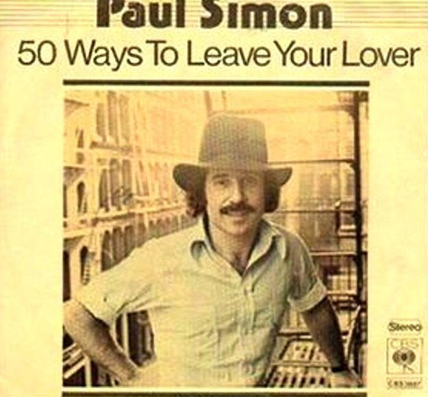 50 ways to leave your lover