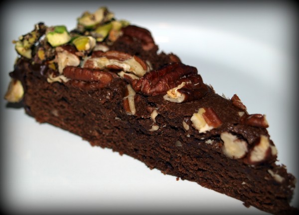 OLYMPUS DIGITAL CAMERA pistachio brownie wedges