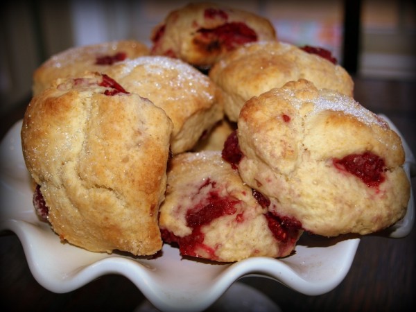 Raspberry Scones