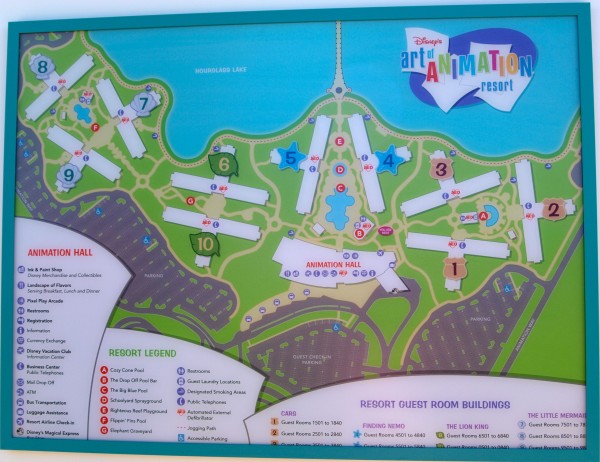 Art of Animation Map