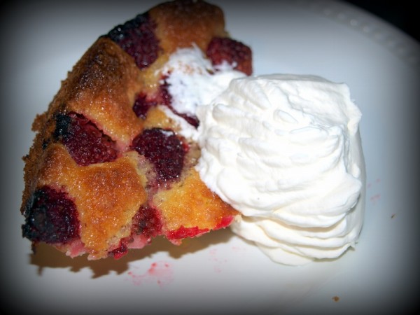 raspberry buckle dessert