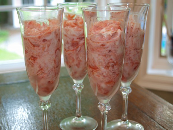 Strawberry Rhubarb Fool