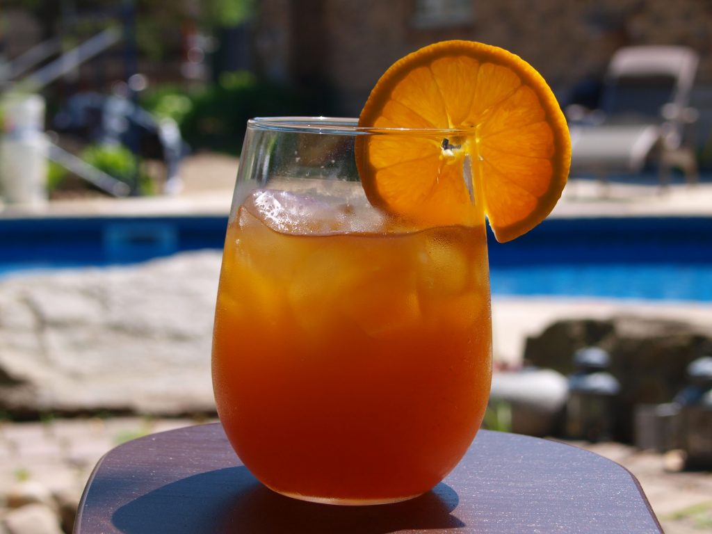 mint iced tea