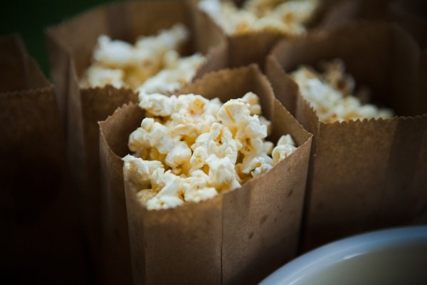 truffle popcorn appetizer