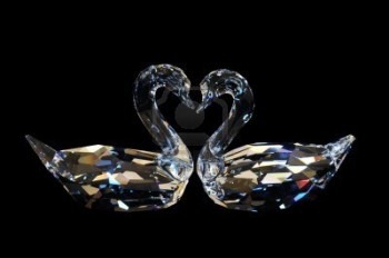 crystal swan