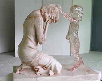 mother crying