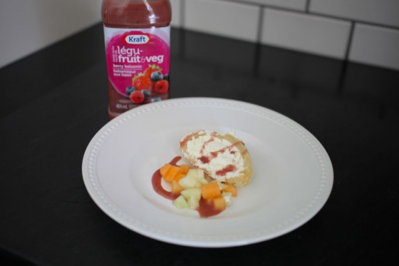 Kraft Fruit & Veg Dressing Goat Cheese Appetizer