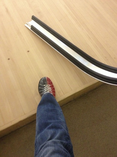 retro bowling shoes