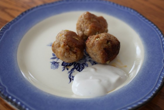 mini buffalo chicken balls