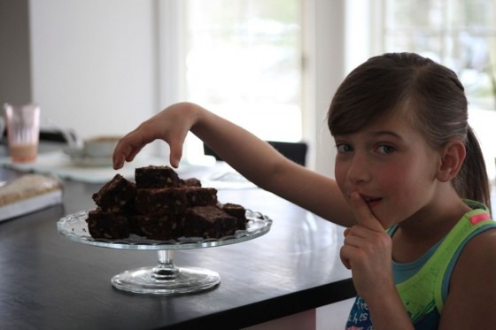 nutella brownies kids