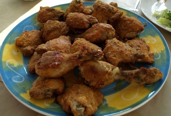 oven fried chicken naked