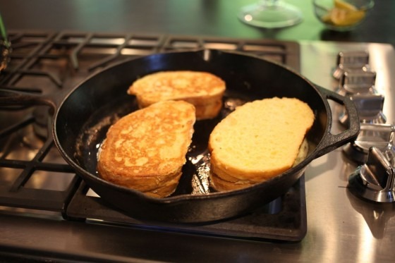 Chocolate stuffed french toast 1