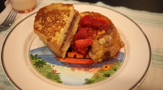 chocolate stuffed french toast 2