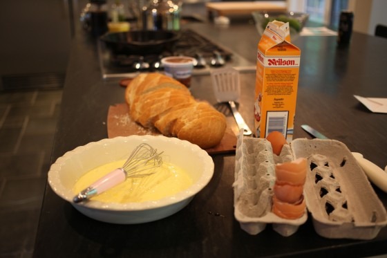 chocolate stuffed french toast