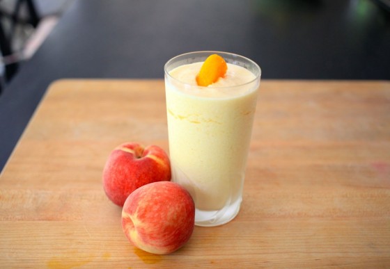 peach smoothie