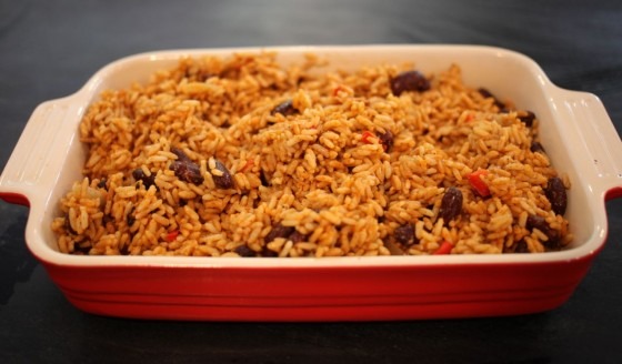 rice and beans