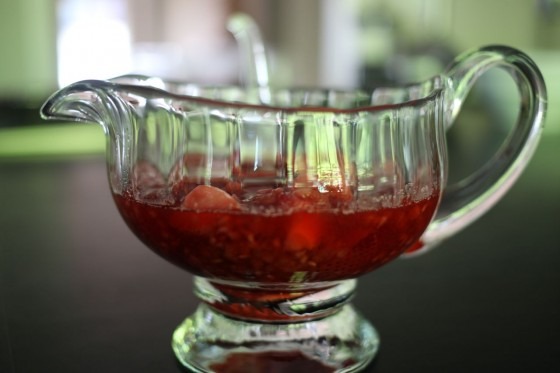 strawberry raspberry sauce 1