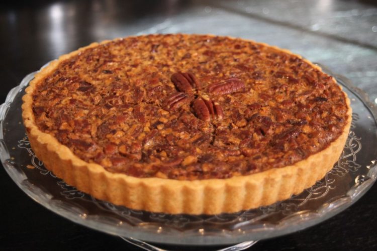 maple pecan tart