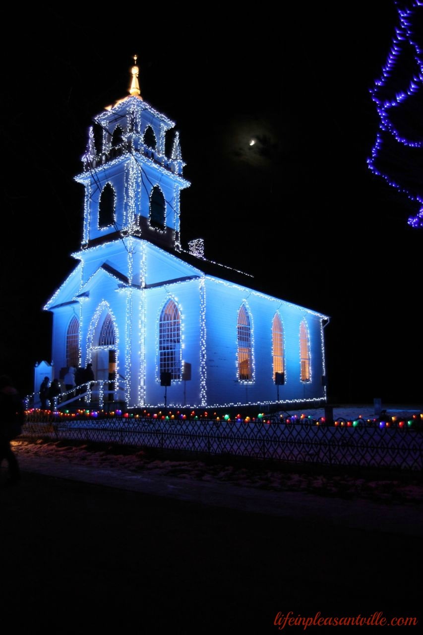 alight at night church