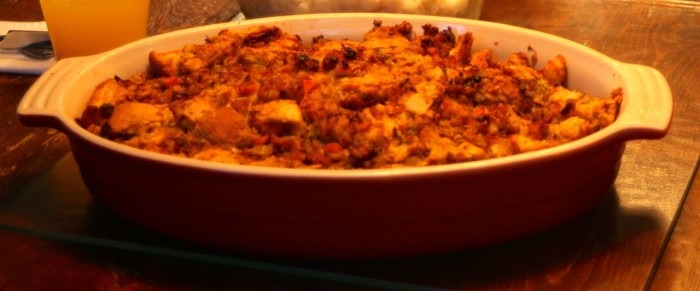 sausage turkey stuffing