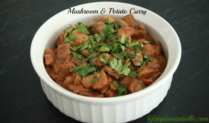 mushroom & Potato curry