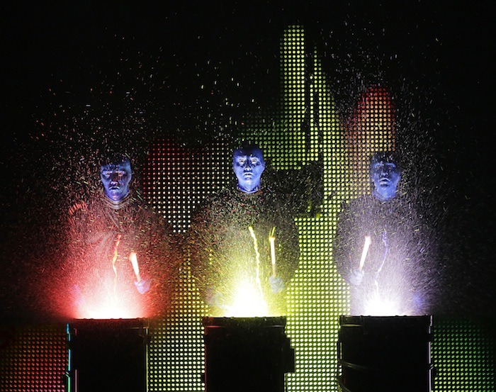 blue man group is family friendly