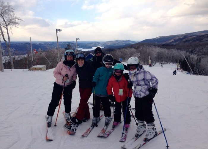 back to ski