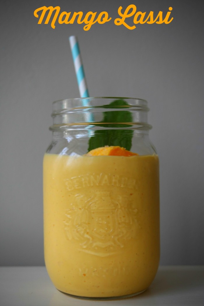 how to make a mango lassi