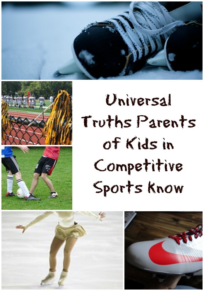kids in competitive sports