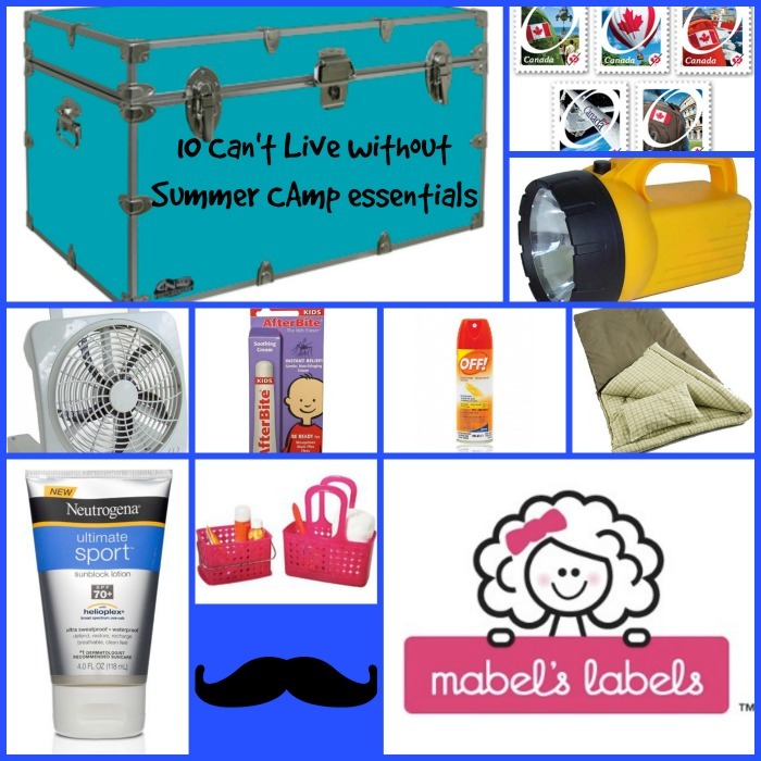 10 summer camp essentials