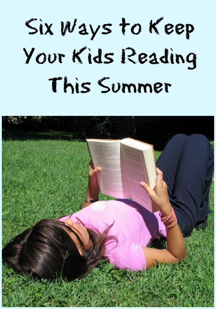keep your kids reading this summer
