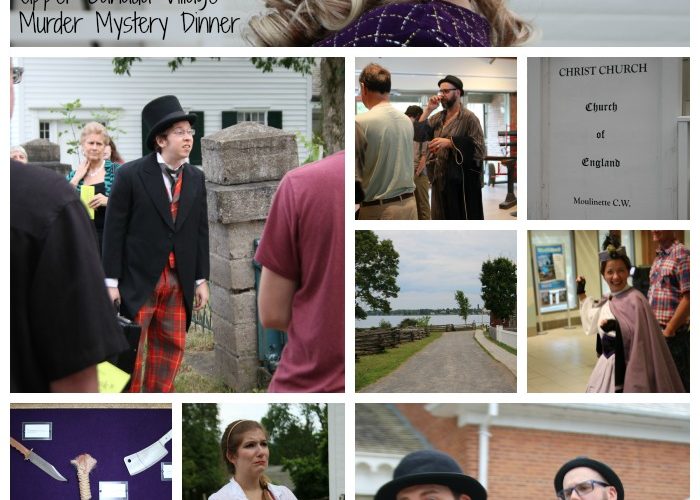 upper canada village murder mystery dinner