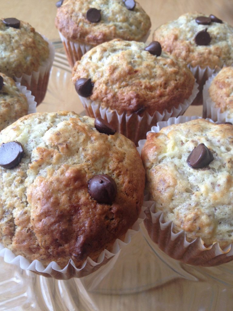 make ahead school breakfast recipes, Banana Muffins