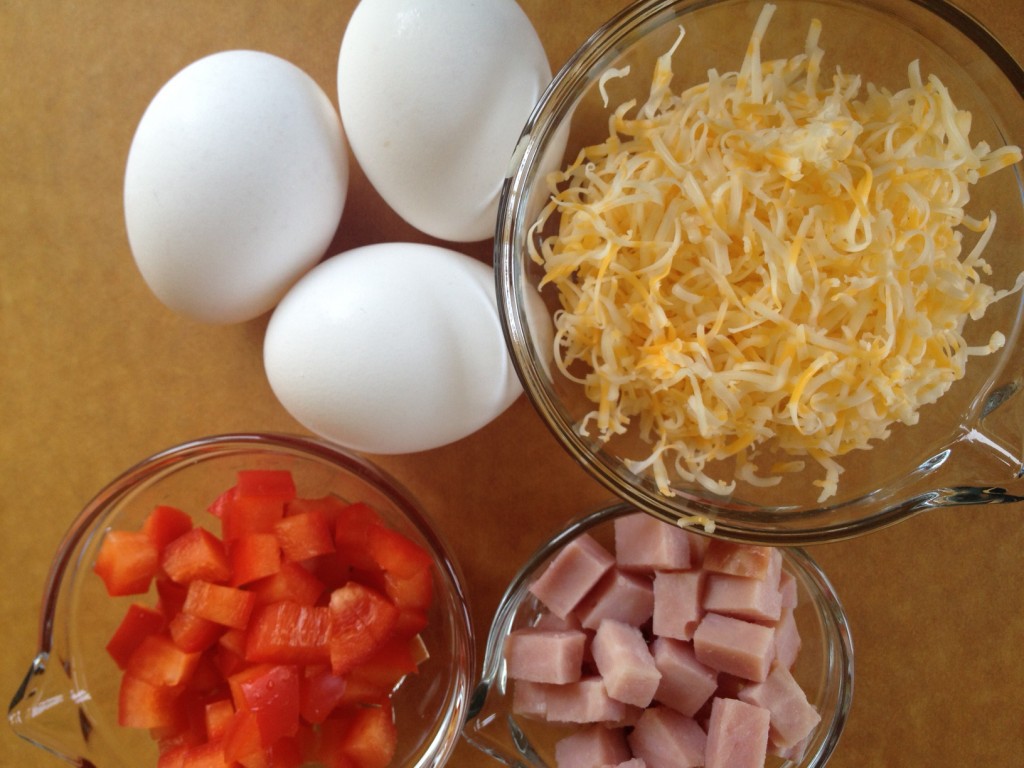 make ahead school breakfast recipes, Frittata Ingredients