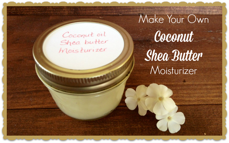 Making your own moisturizer