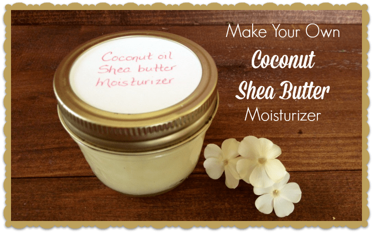 Making your own moisturizer