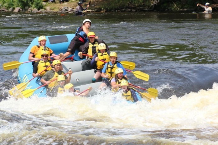 white water rafting