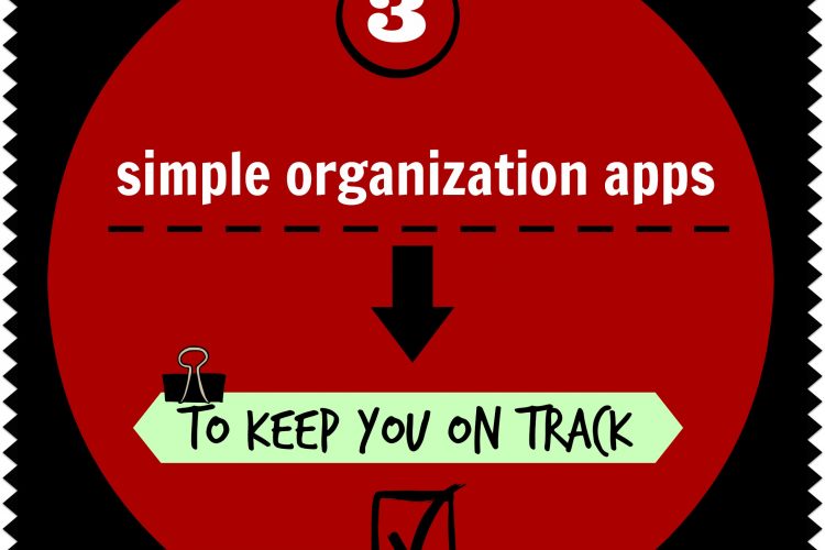3 simple organization apps