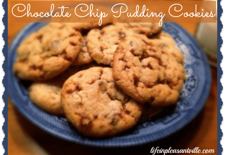 Cjocolate Chip Pudding Cookies
