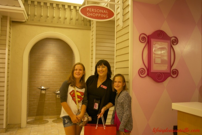 American Girl, personal shopping
