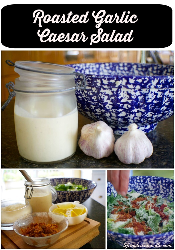 Roasted Garlic Caesar Salad