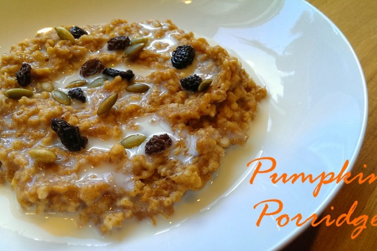 Pumpkin oatmeal