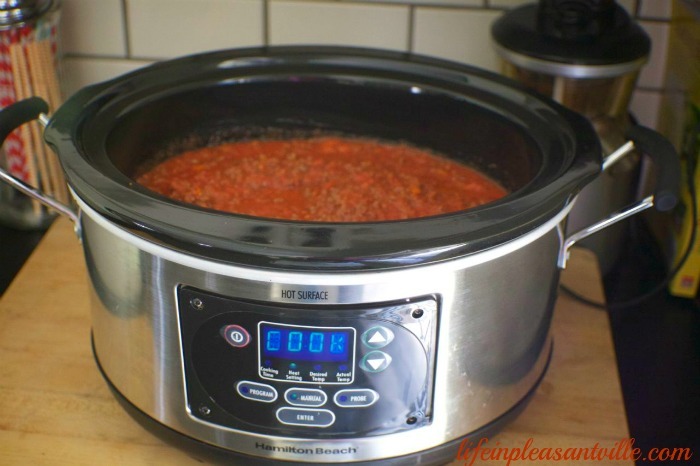 slow cooker bolognese