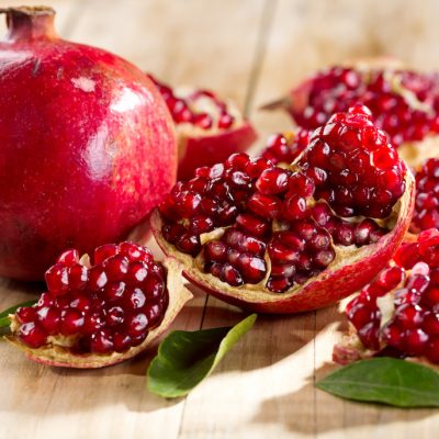 Pomegranate snacks