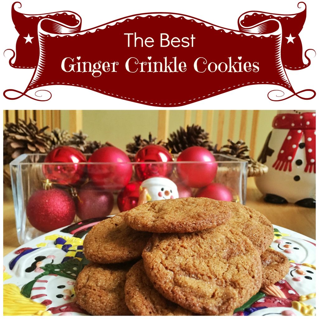 best ginger crinkle cookies, The Best Ginger Crinkle Cookie