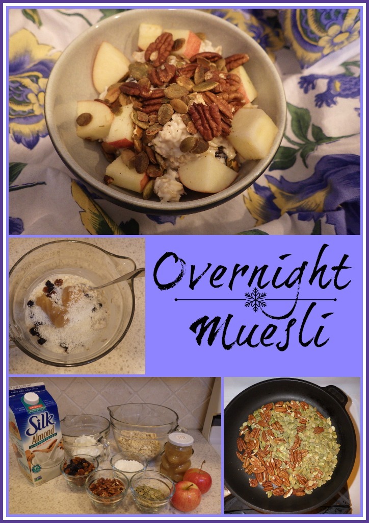 overnight muesli, healthy breakfasts