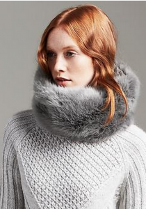 10 Stocking Stuffers For Fashionistas 10 Stocking Stuffers For Fashionistas, faux fur, grey, Banana Republic