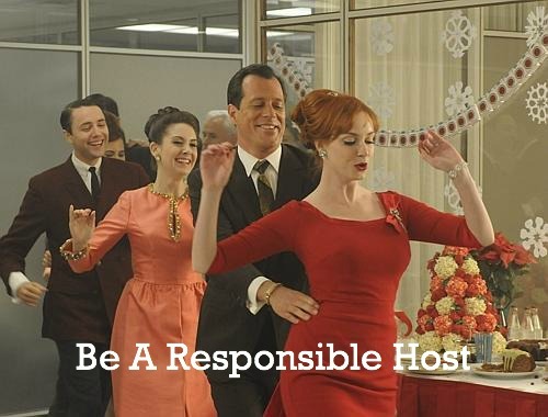 how to be a responsible party host